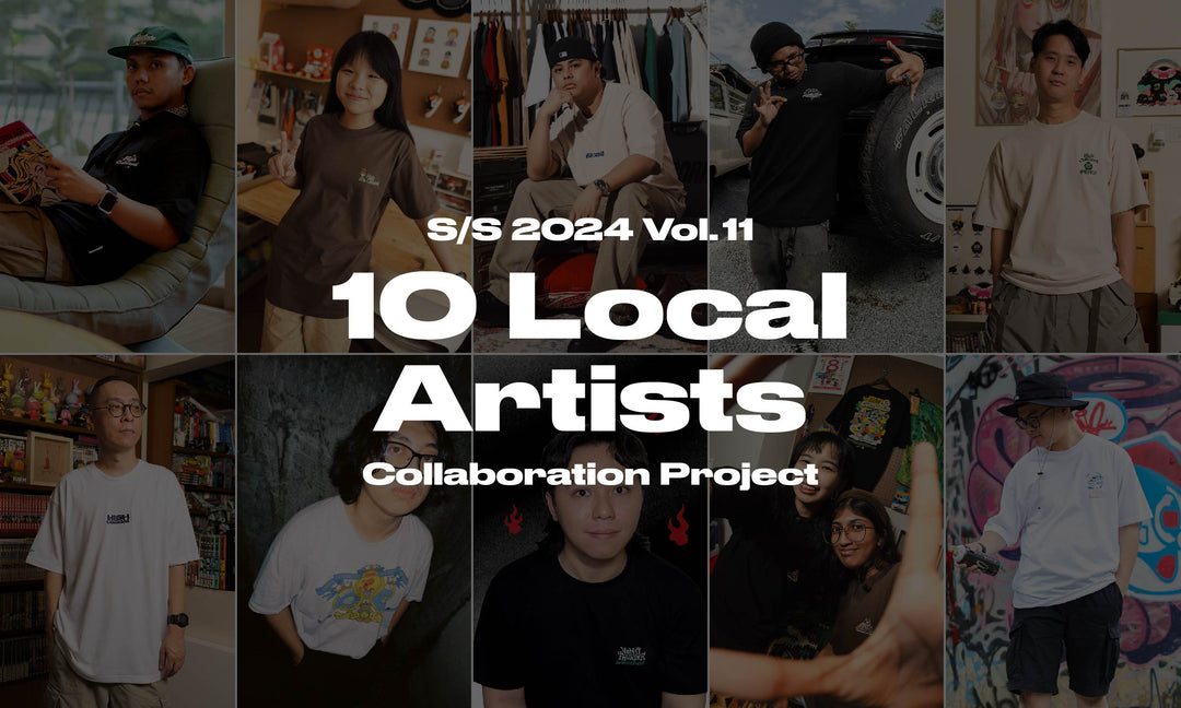 New Launch S/S 2024 Vol.11 "10 Local Artists" Collaboration Project Collection