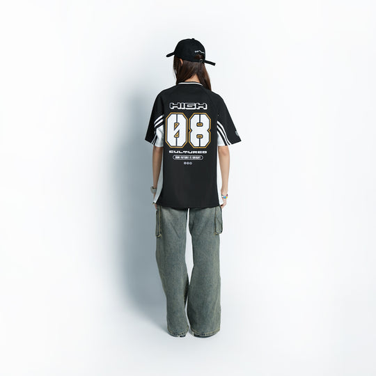 Obsidian Knights Jersey Loose Tee - 1042