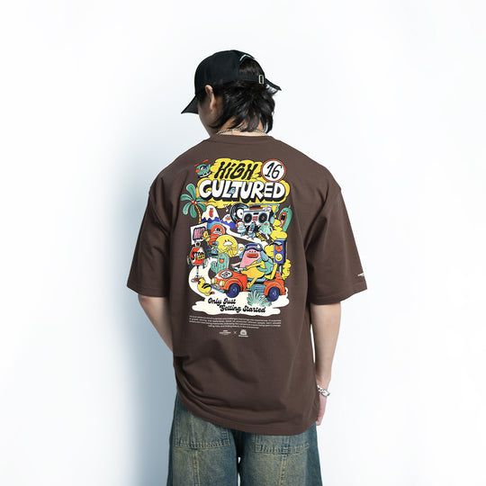 High Cultured x MonKiddo Loose Tee - 1070