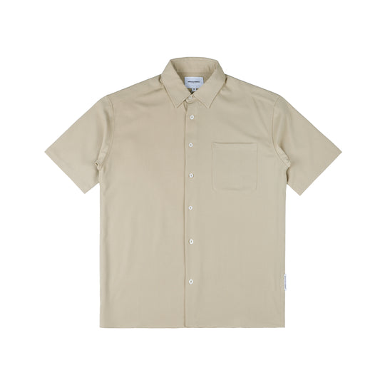 High Cultured Relaxed Short Sleeve Shirt with Pocket - 77