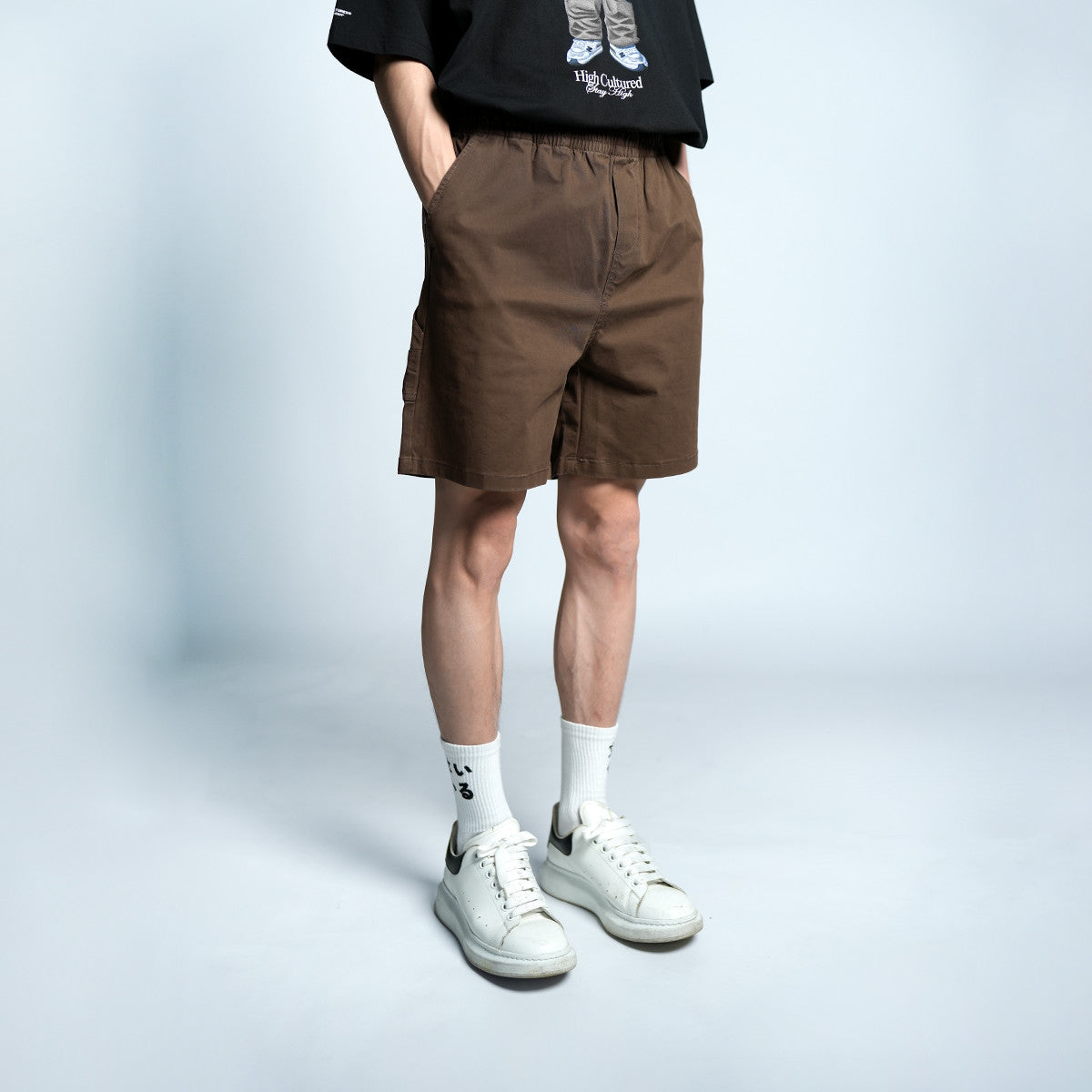 Loose cotton shorts best sale