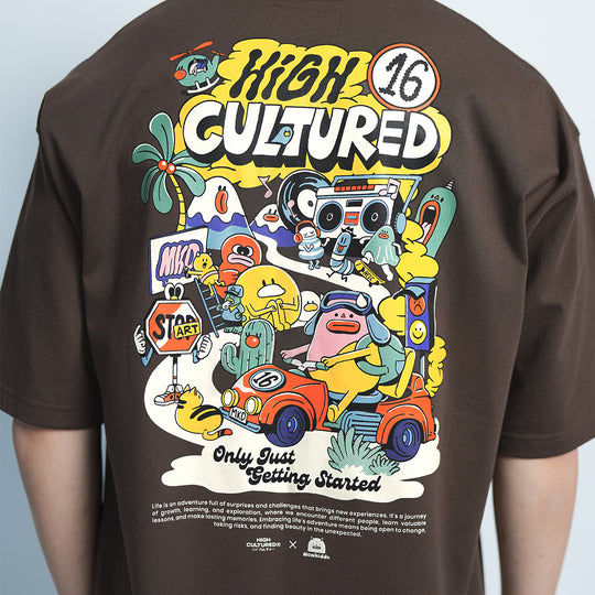 High Cultured x MonKiddo Loose Tee - 1070