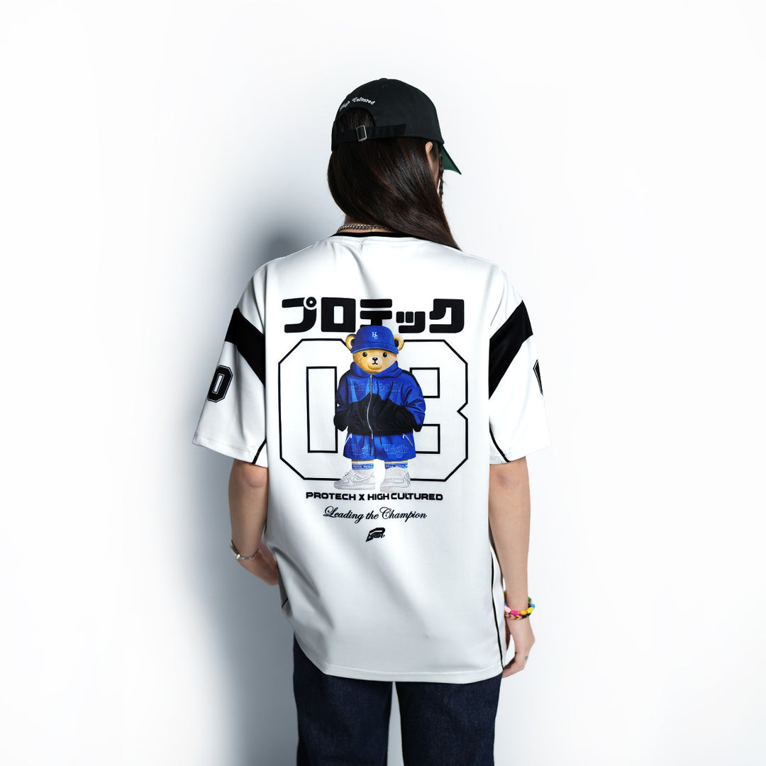 PROTECH X HIGH CULTURED Victory Hiro Jersey Loose Tee - 1033