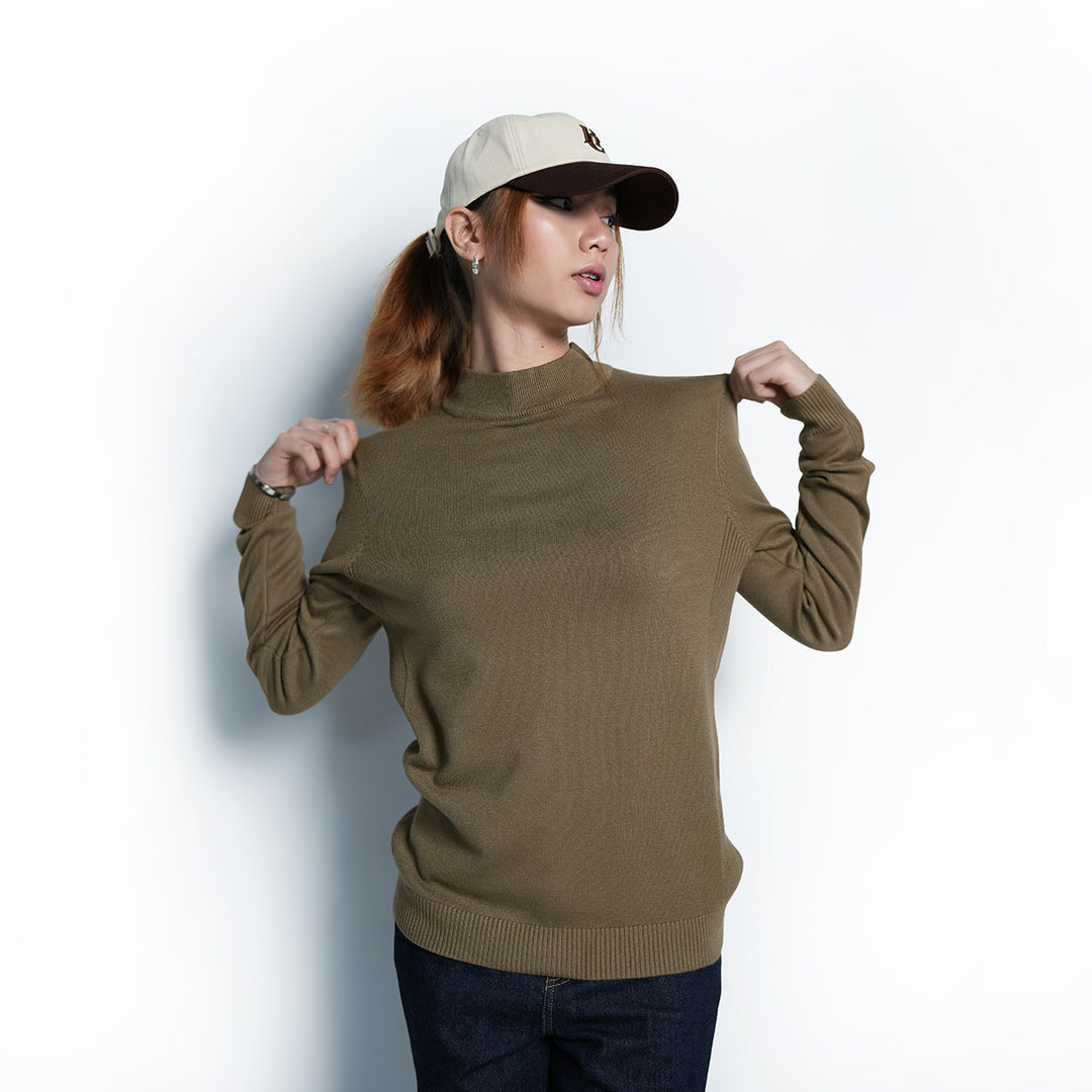 Phil Mock Neck Knitted Sweater - 253