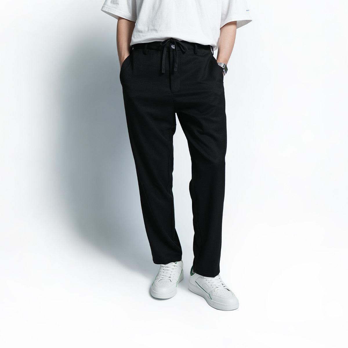 Slack Relaxed Long Pants 146 High Cultured