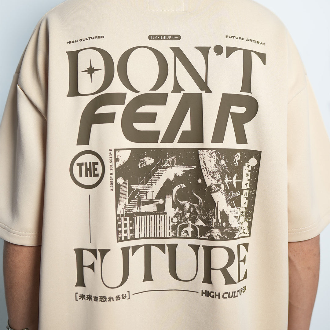 High Cultured Don’t Fear the Future Loose Tee - 1052