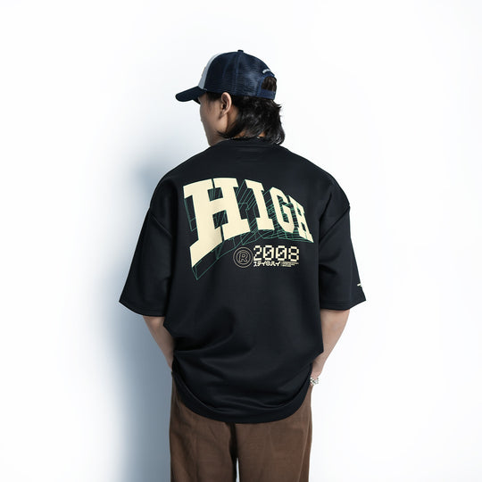 High Matrix Logo Loose Tee - 1074