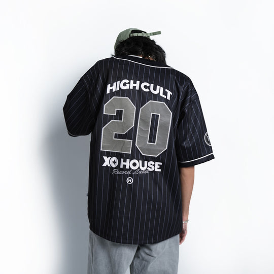 HC x XO HOUSE Vintage Stripes Baseball Shirt - 86