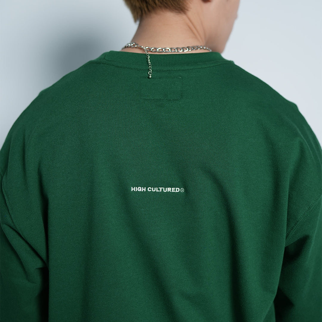 High Embroidered Box Logo Loose Tee - 1039