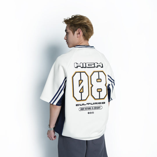 Obsidian Knights Jersey Loose Tee - 1042