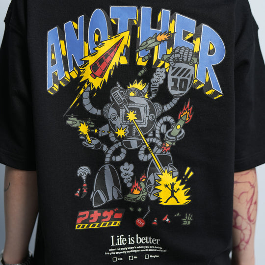 ANOTHER Life is Better Loose Tee - 9069