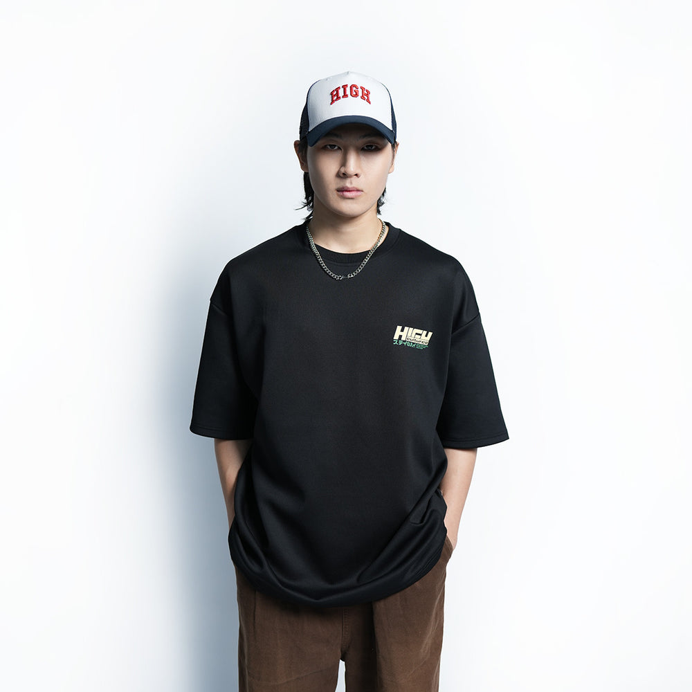 High Matrix Logo Loose Tee - 1074