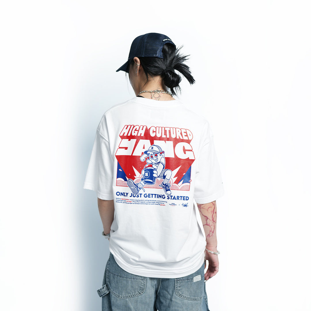 High Cultured x YANG Loose Tee - 1072