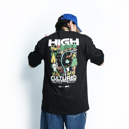 High Cultured x Michael Chuah Loose Tee - 1068