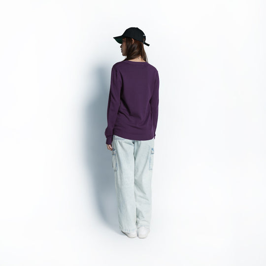 Kurt Knitted Sweater - 144 (Dark Purple)