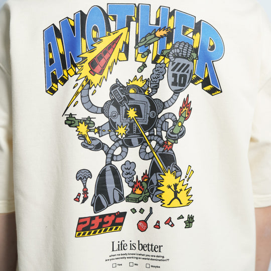 ANOTHER Life is Better Loose Tee - 9069