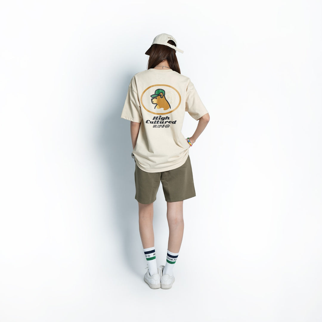 High Cultured Hiro Emblem Loose Tee - 1043