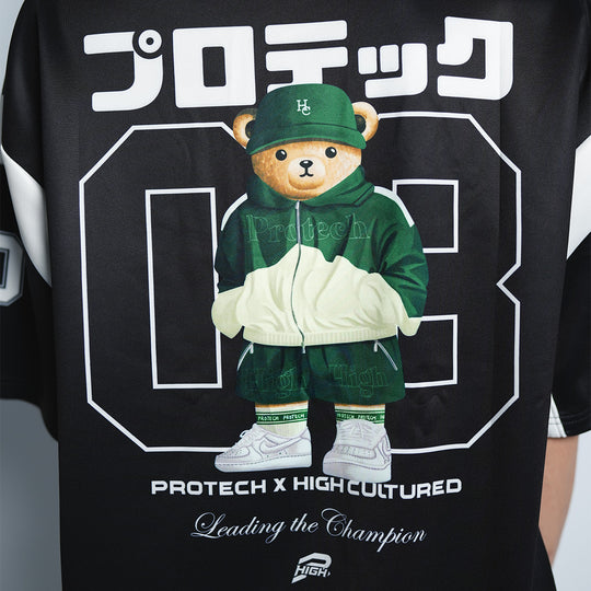 PROTECH X HIGH CULTURED Victory Hiro Jersey Loose Tee - 1033