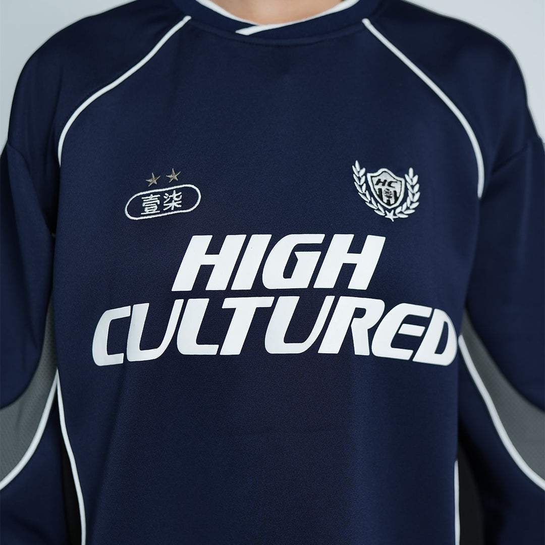 High Cultured Retro Fusion Jersey Sweater - 250