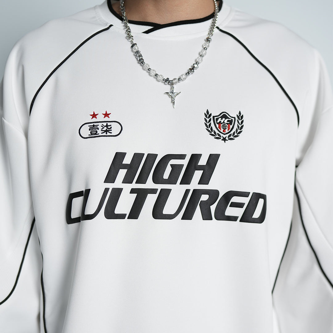 High Cultured Retro Fusion Jersey Sweater - 250