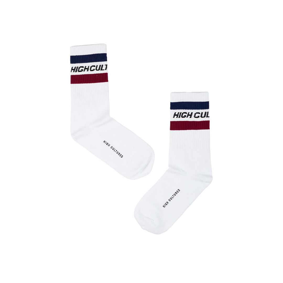 Classic Stripes High Cut Socks - 30