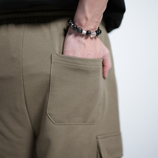 Cargo Short Sweat Pants - 113