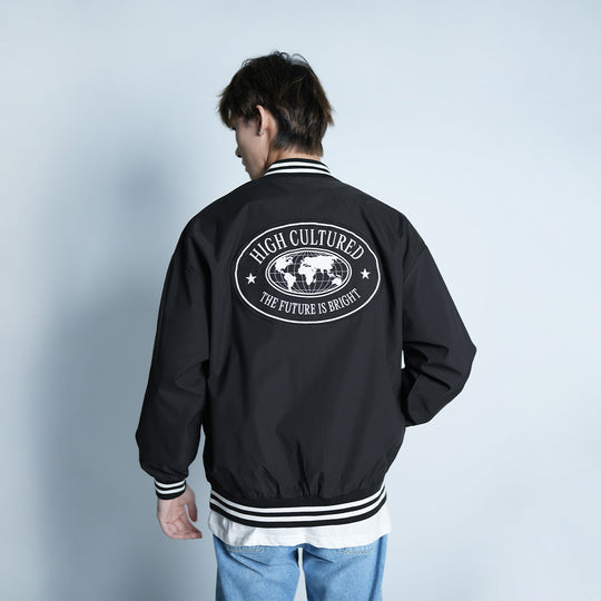 The Future Is Bright Vintage Varsity Jacket - 111