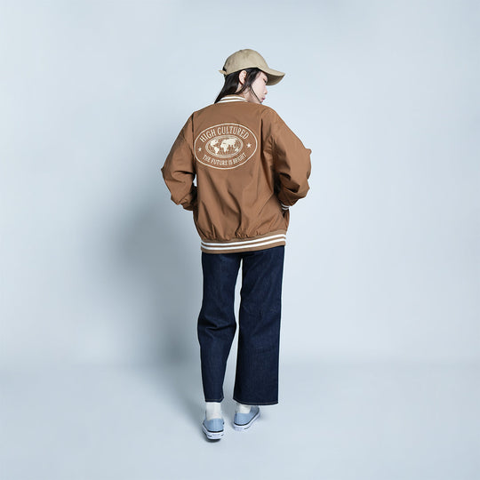 The Future Is Bright Vintage Varsity Jacket - 111