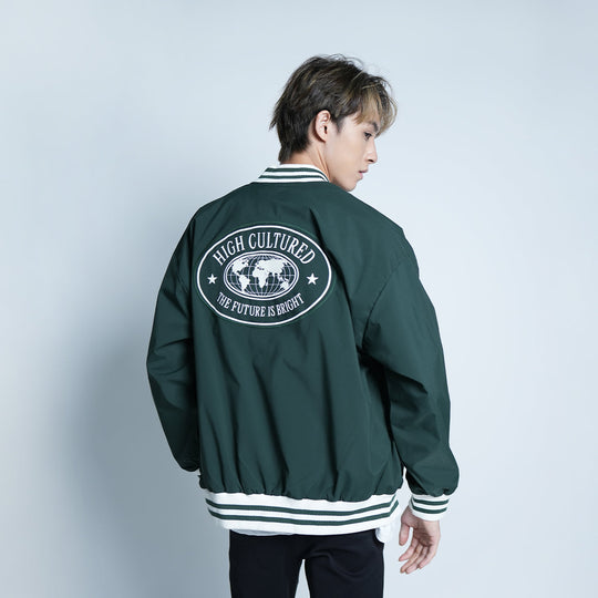 The Future Is Bright Vintage Varsity Jacket - 111